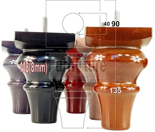 Replacement legs solid wood - legs,