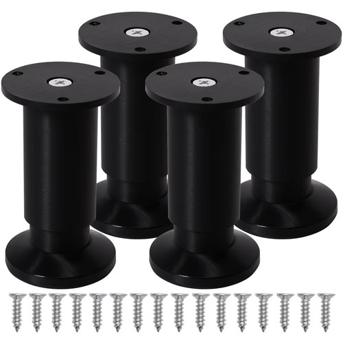 Metal furniture legs - 4x,