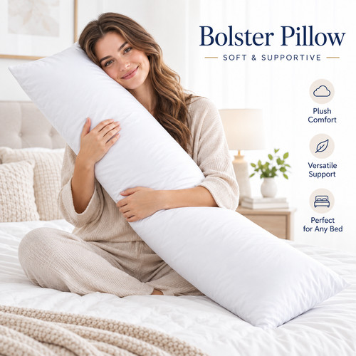 Long bolster pillow - long,