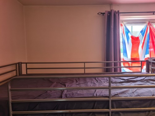 Bunk beds with mattresses - with,