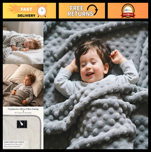 Grounding throw blanket for - throw,