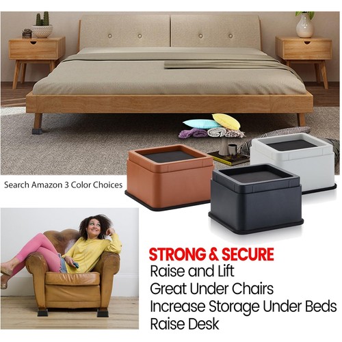 Adjustable bed risers - 2",