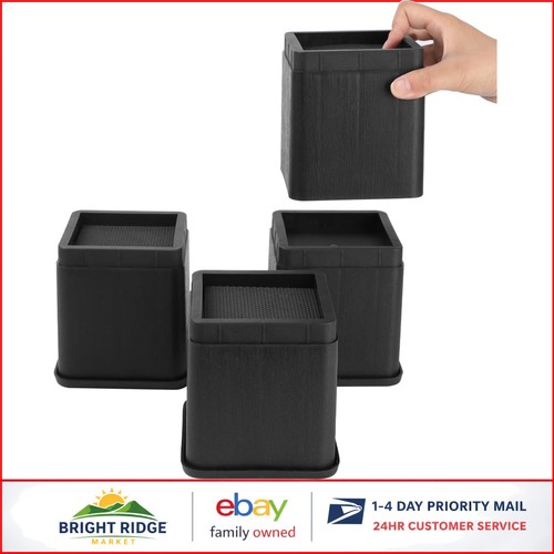 Inch bed risers - 4, for