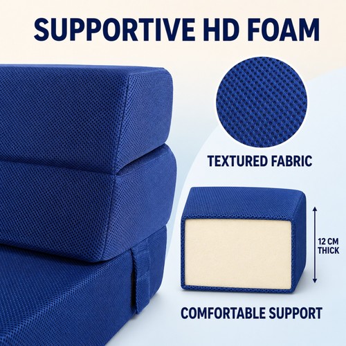 100 foam double bed fold - z,